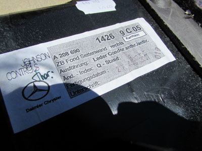 Mercedes Quarter Panel Trim Cover, Right A2086901426 W208 CLK320 CLK430 CLK55 AMG3